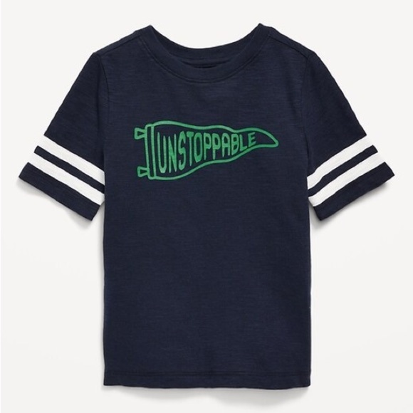 Old Navy Other - Toddler Navy Blue Unstoppable Graphic T-Shirt